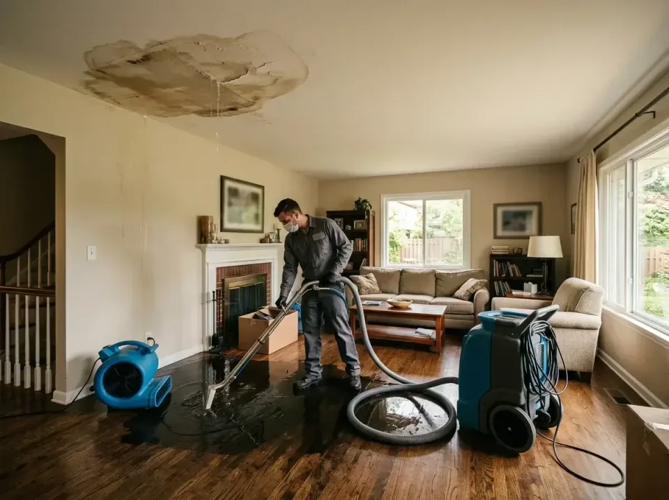 attic-pipe-burst-ceiling-drip-008 — frequently asked questions, Water Damage Restoration & Carpet Care in Buckhead, GA